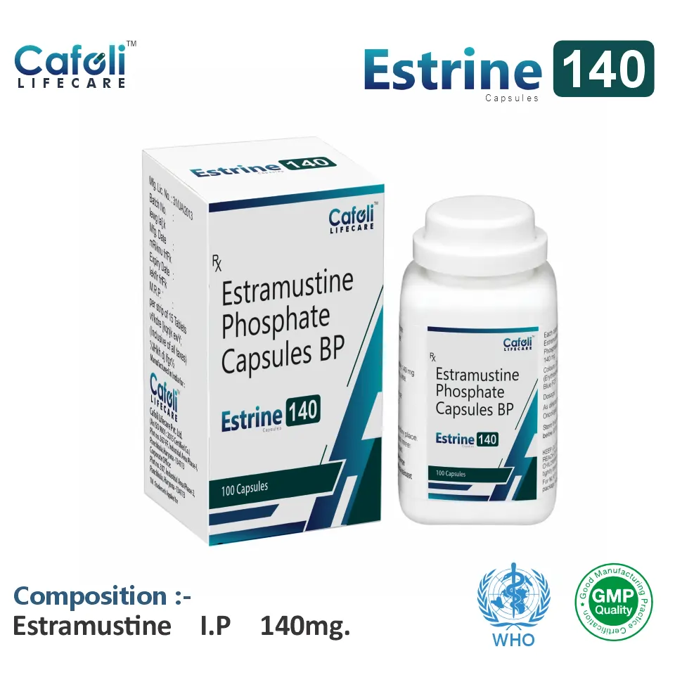 Estramustine 140mg Capsule Supplier India